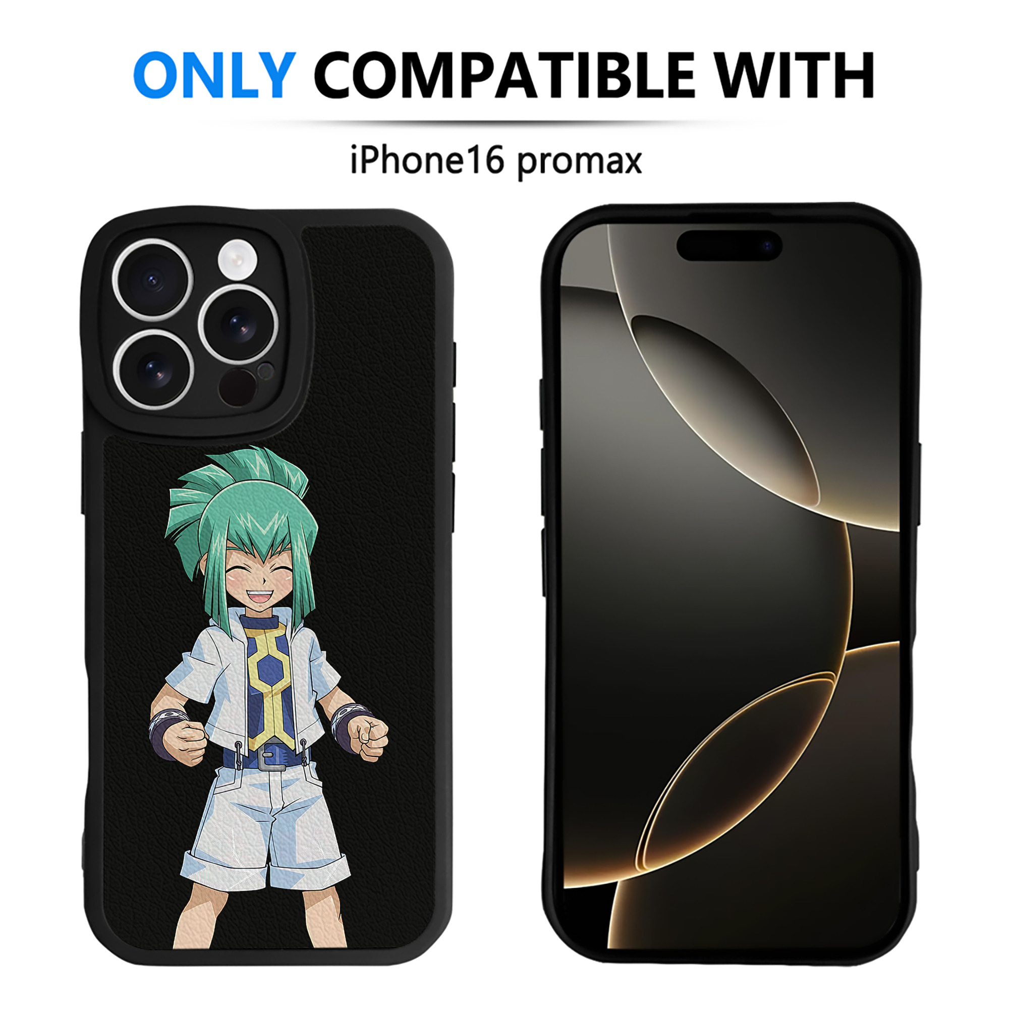 遊☆戯☆王 Yu-Gi-Oh! 【iPhone 16シリーズ対応】シリコンスマホケース（レザー調） 材質：シリコン